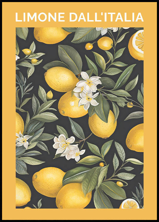 Lemon Italy Poster