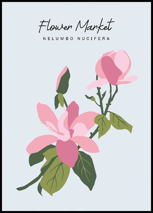 Flower Market 702 Poster