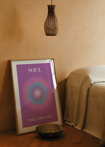 Positive Aura Soul Poster