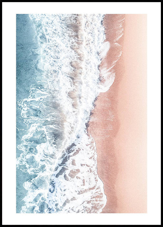 Sand and Waves Poster