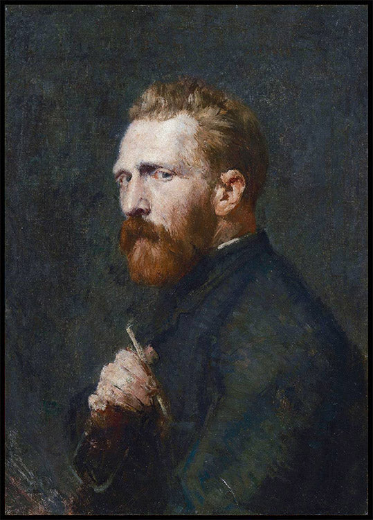 Portrait Of Vincent Van Gogh By John Peter Russell Poster