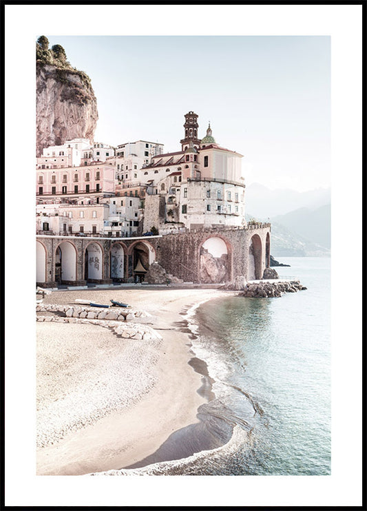 Amalfi Coast Art Poster