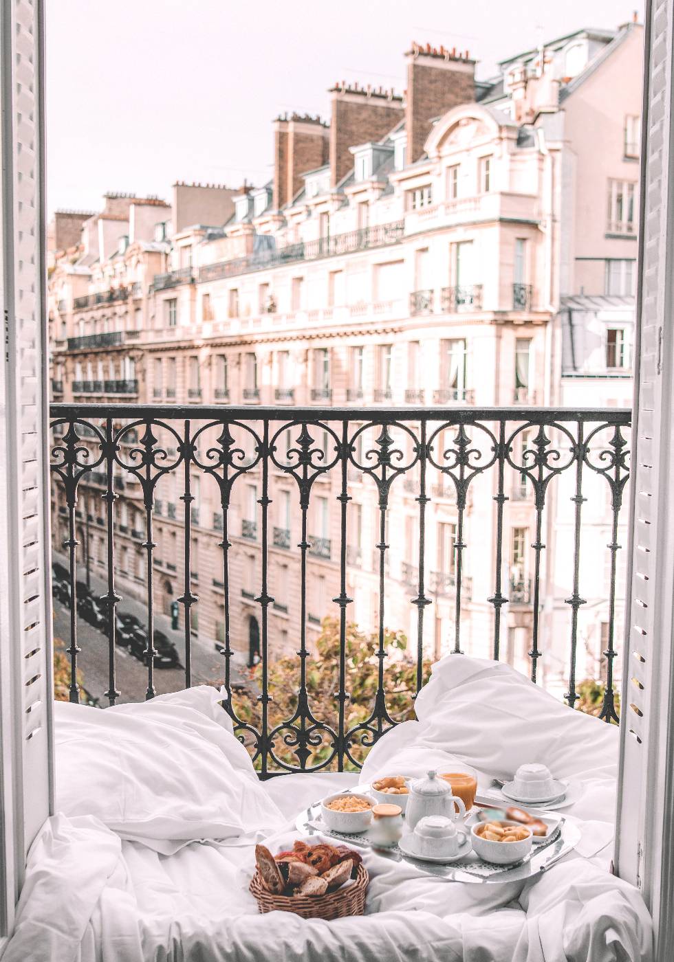 Paris Balcony Poster