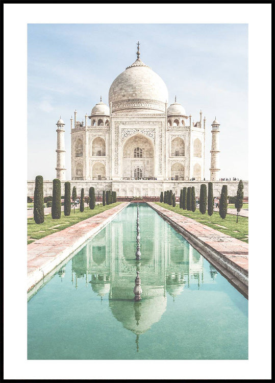 Taj Mahal India Agra Poster