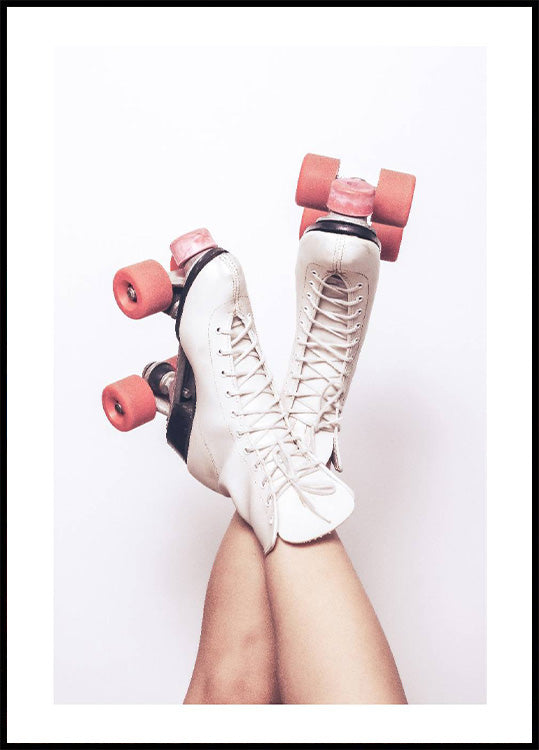 Roller Skates For Life Poster