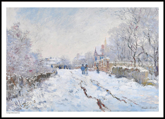 The Magpie 1868 Poster by Claude Monet