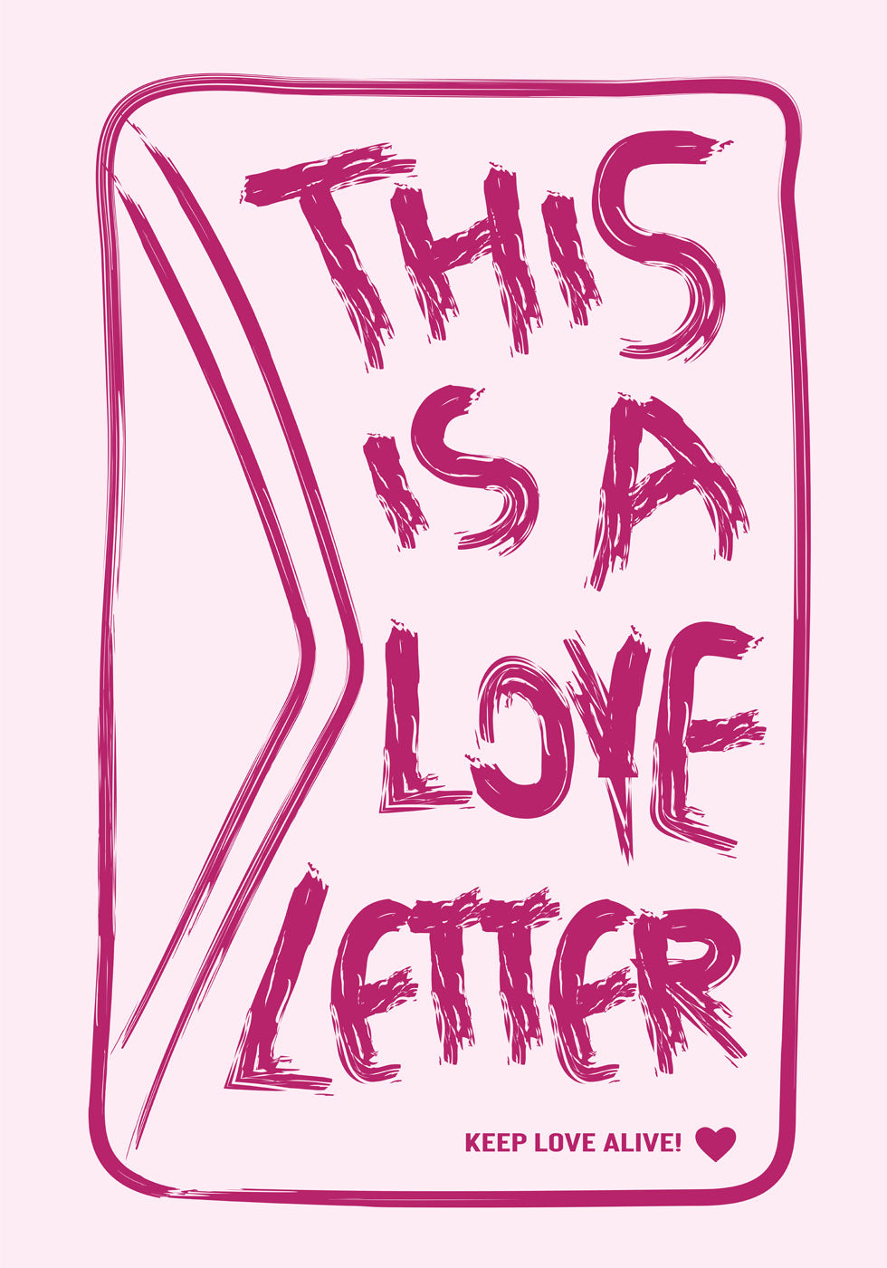 This Is a Love Letter Poster