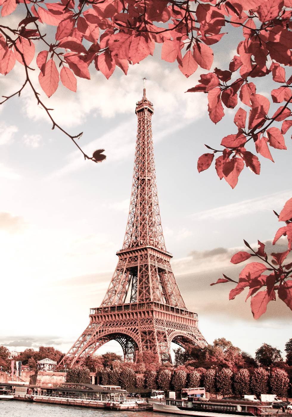 Paris Autumn Poster
