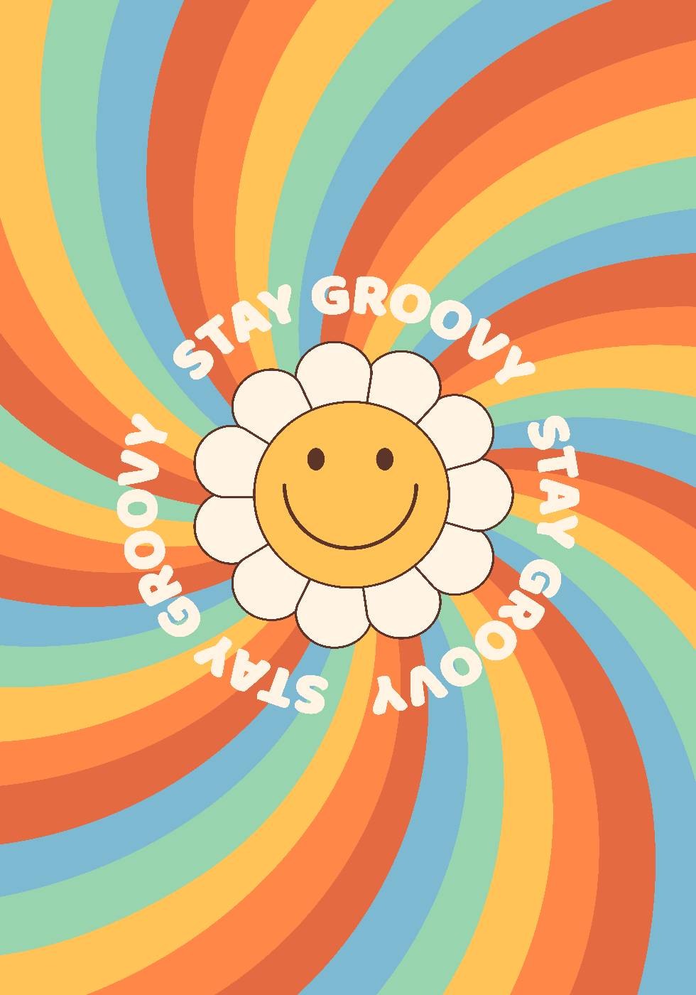 Stay Groovy Poster