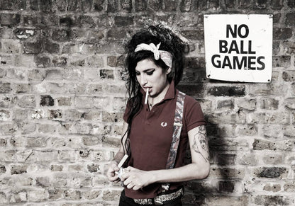Amy Winehouse Ball Poster