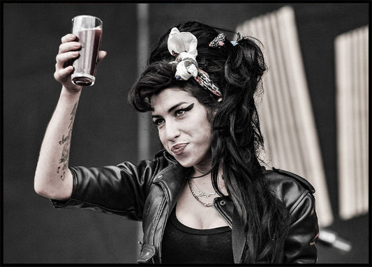 Raising a Glass to Amy Poster