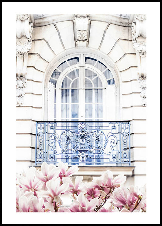 Marble Wall Balcony Poster