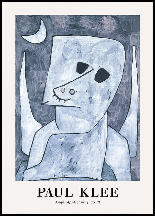 Angel Applicant 1939 by Paul Klee Poster