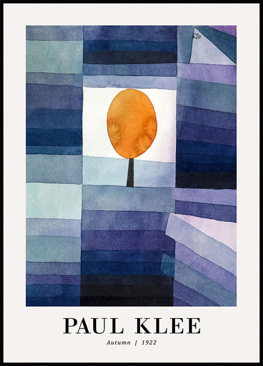 Autumn 1922 by Paul Klee Poster