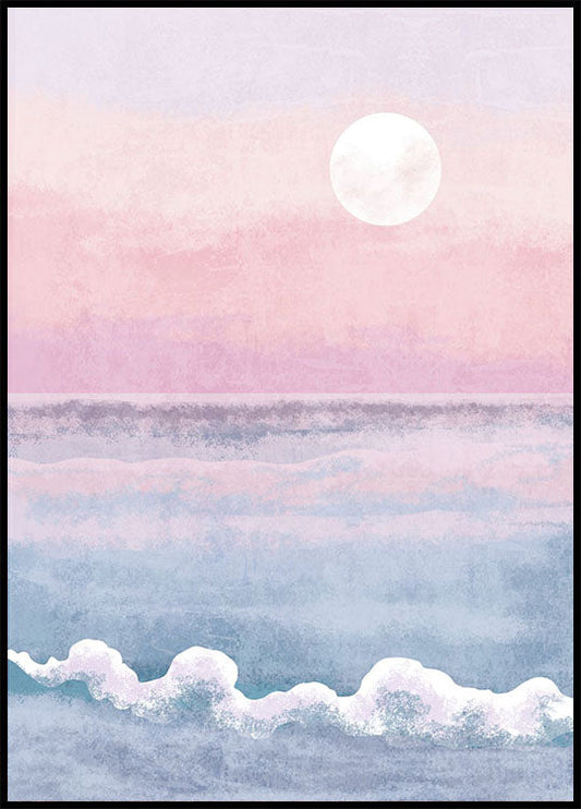 Watercolor Layers Poster