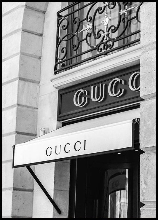 Gucci Store - Fashion Poster