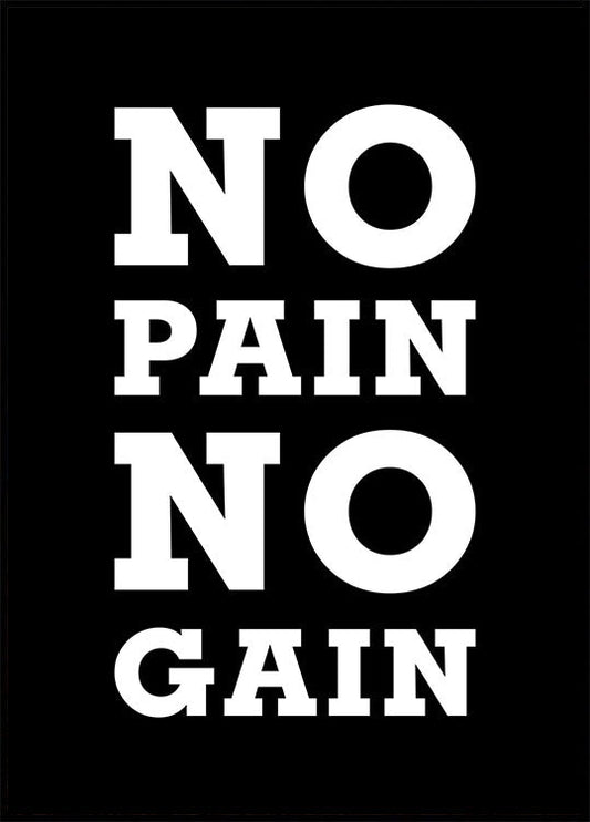 No Pain No Gain Poster