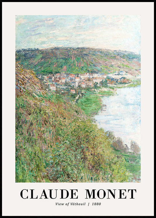 View of Vetheuil 1880 Poster by Claude Monet