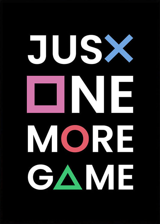 Just One More Game Poster