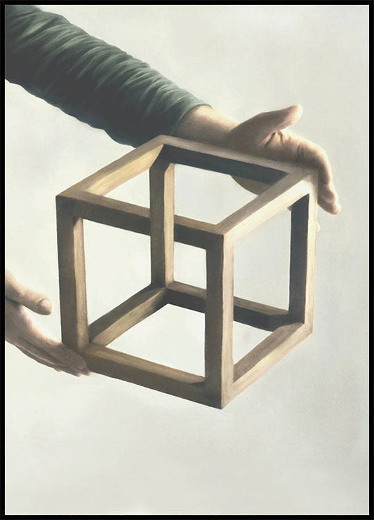 Impossible Cube Poster