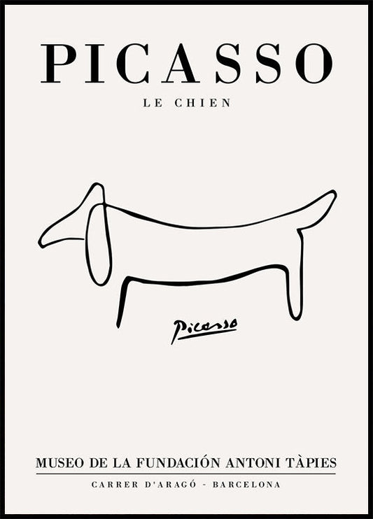 Pablo Picasso - Le Chien Poster