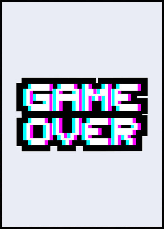 Gaming Over Poster