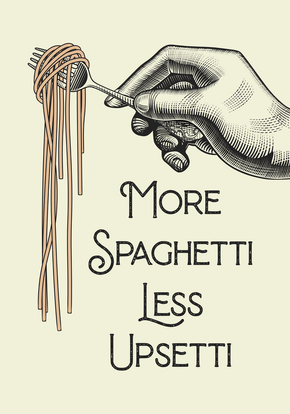 Culinary Delight: More Spaghetti Less Upsetti Poster