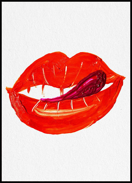 Lustful Lips Plakat - Posterbox.no