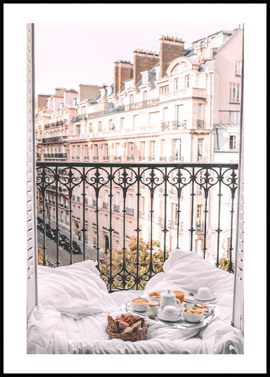 Paris Balcony Plakat - Posterbox.no