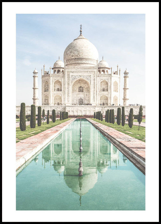 Taj Mahal India Agra Plakat - Posterbox.no