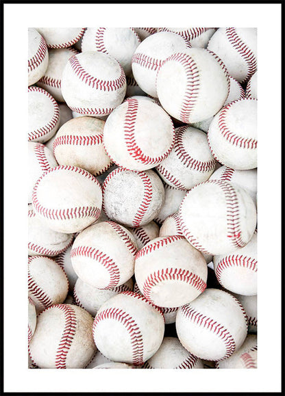 Baseballs Plakat