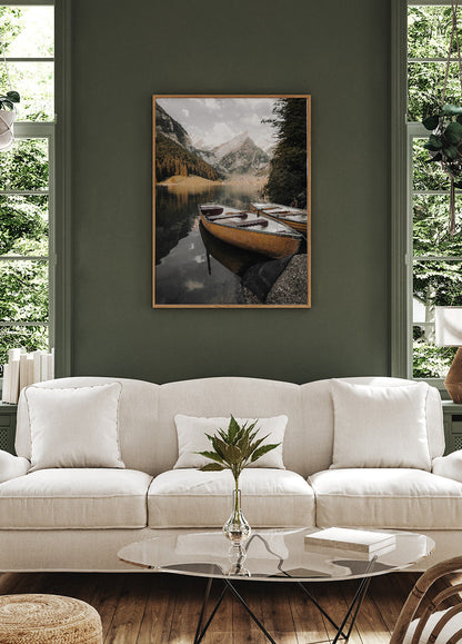 Serene Lake Reflection Plakat