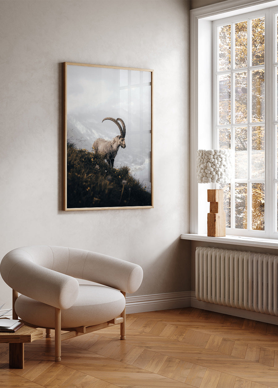 Mountain Goat in Serenity Plakat