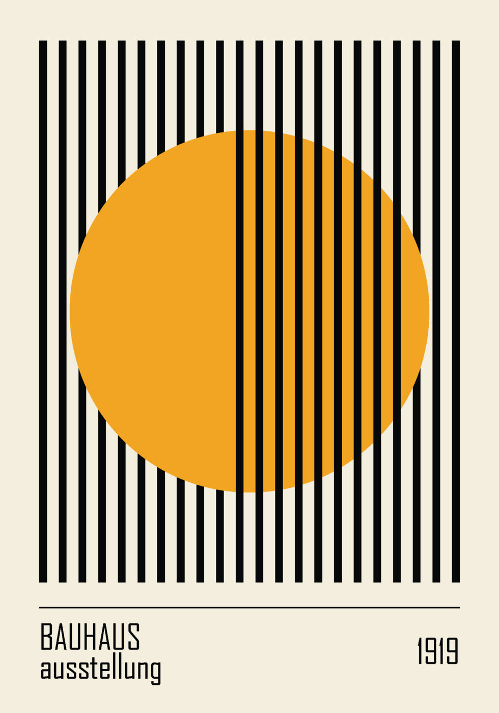 Bauhaus No. 2 Plakat