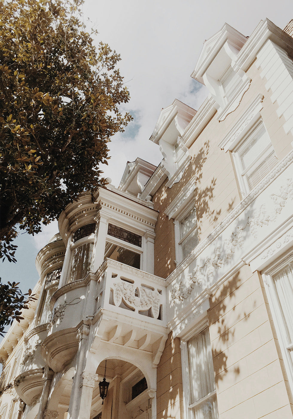 Beautiful Building in Savannah, USA Plakat