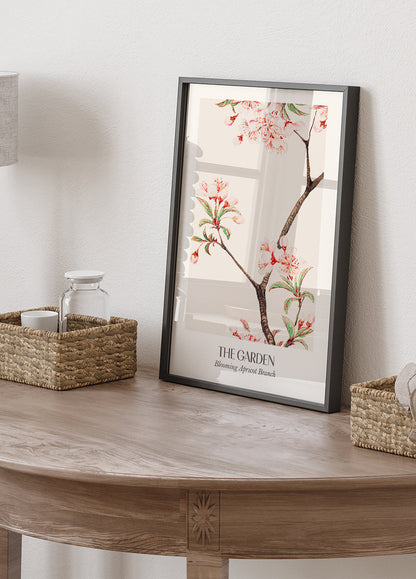 Blooming Apricot Branch Plakat