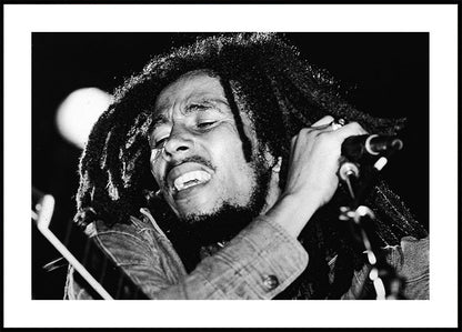 Bob Marley Live Portrait Plakat