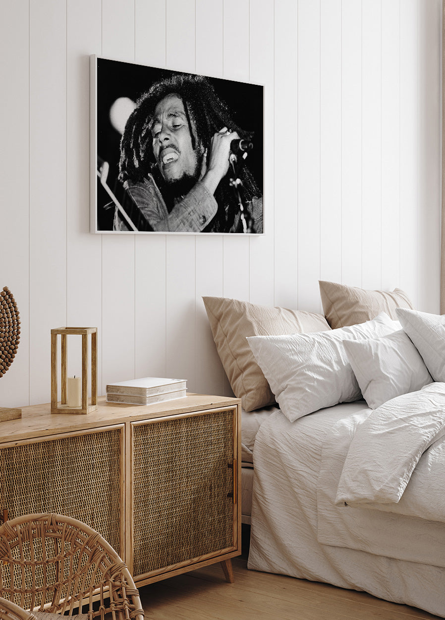 Bob Marley Live Portrait Plakat