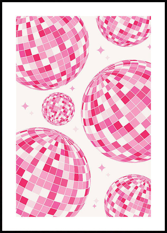 Disco Balls Plakat