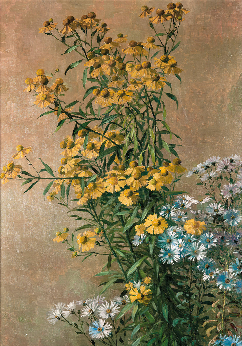 Fall Flowers By Gunnar Gunnarsson Wennerberg Plakat