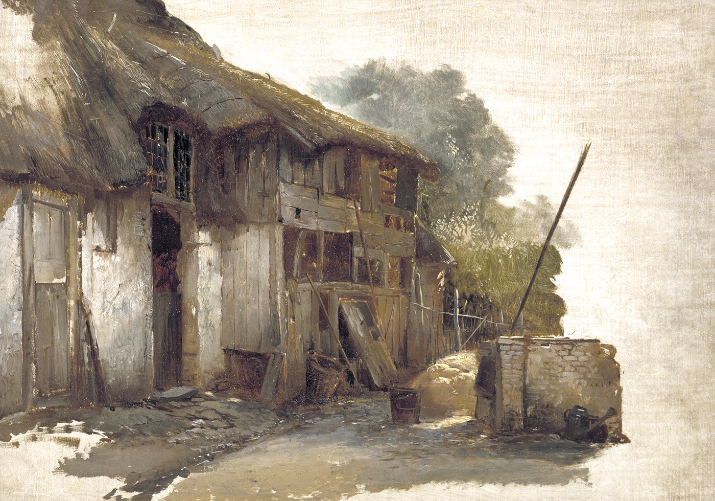 Farmhouse By Hendrik Leys Plakat