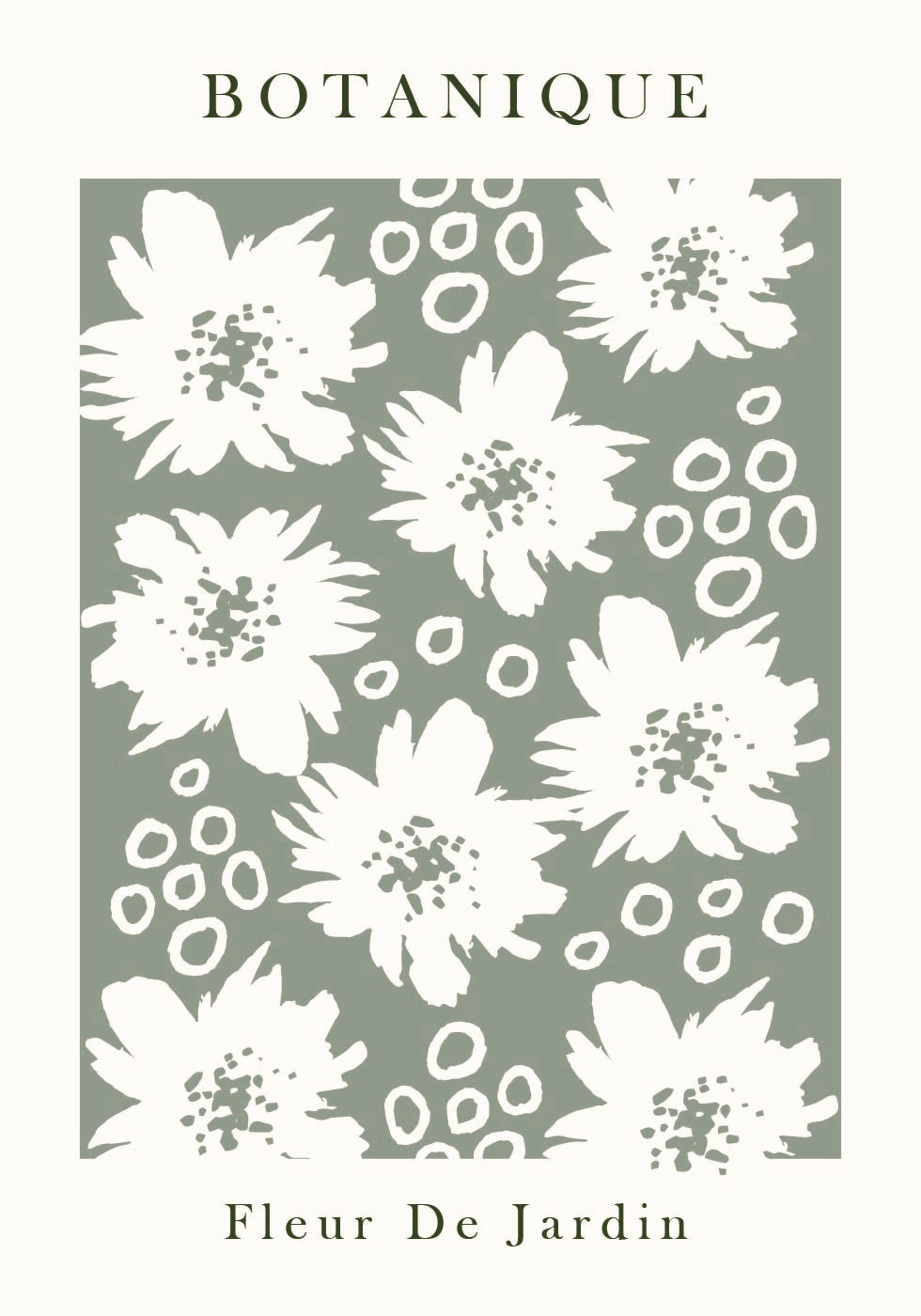 Fleur De Jardin No. 1 Plakat