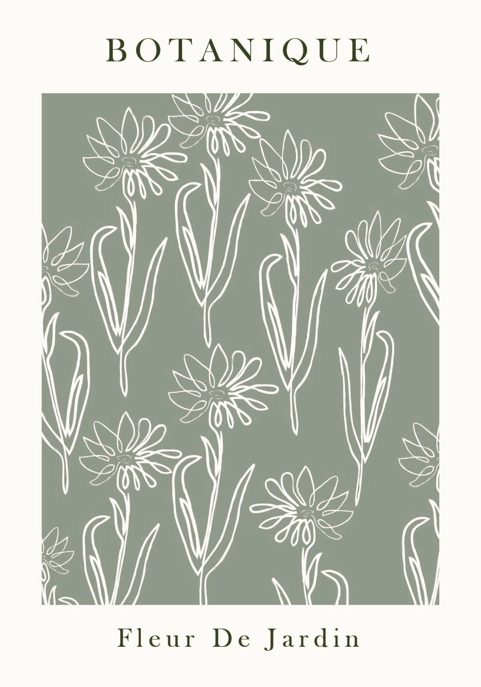 Fleur De Jardin No. 2 Plakat