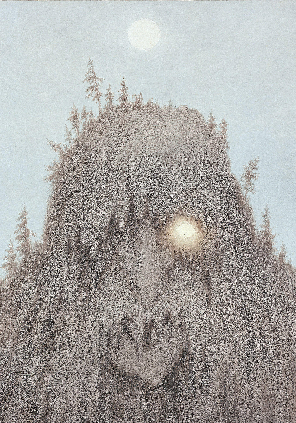 Forest Troll By Theodor Kittelsen Plakat