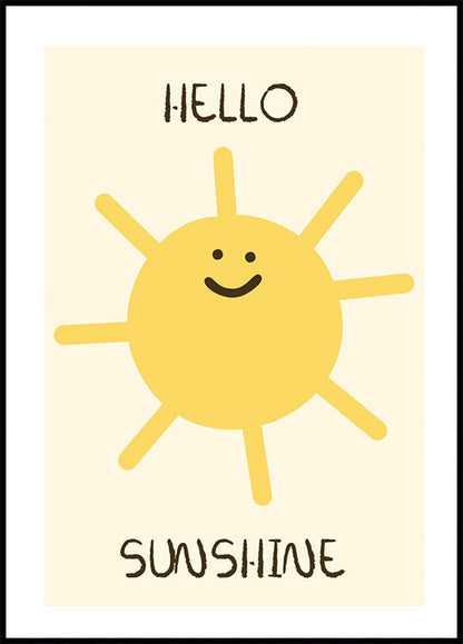 Hello Sunshine Plakat