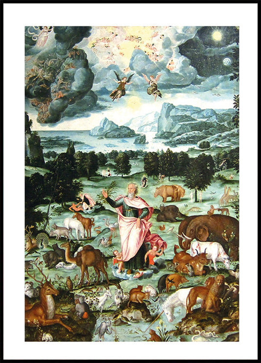 Earthly Paradise By Hans Bocksberger der Altere Plakat