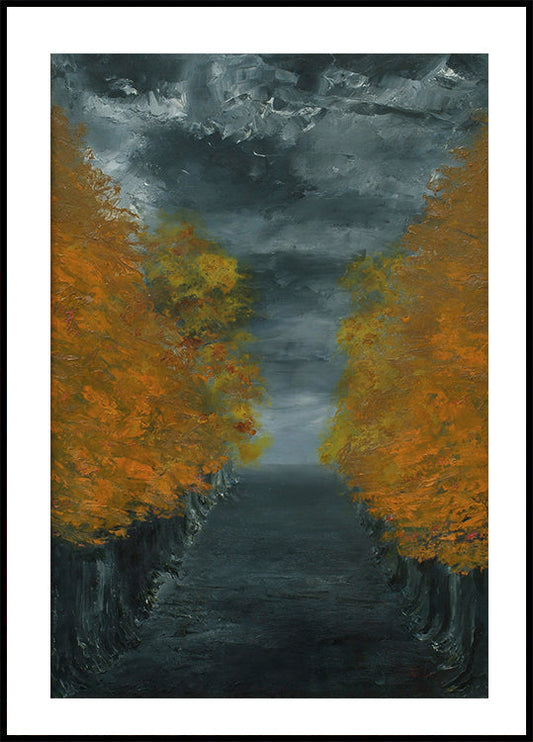 The Avenue By August Strindberg Plakat