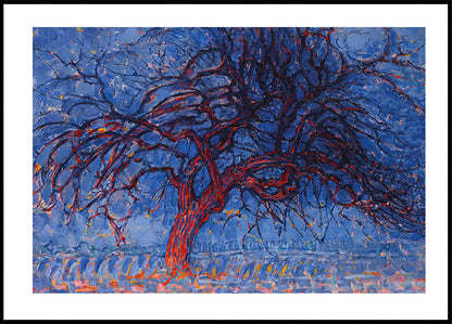 The Red Tree By Piet Mondrian Plakat