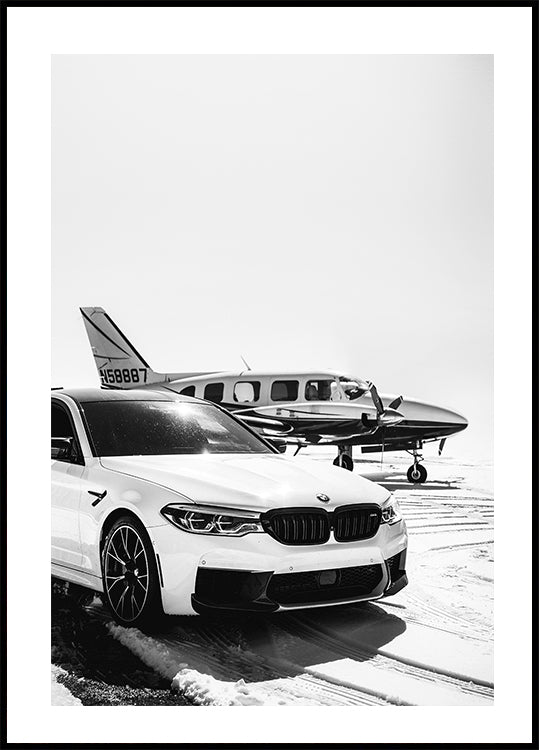 Luxury Life BMW Plakat