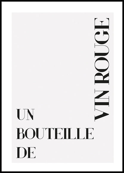 Vin Rouge Plakat